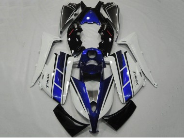 Buy 2012-2014 Yamaha TMAX530 Motorcycle Fairing - White Blue Black UK