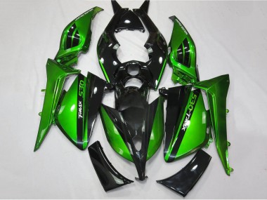 Buy 2012-2014 Yamaha TMAX530 Motorcycle Fairings - Glossy Green Black UK