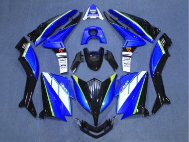 Buy 2015-2016 Yamaha TMAX530 Motorcycle Fairings - White Blue Black UK