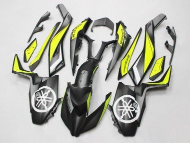 Buy 2017-2021 Yamaha XMAX300 Motorcycle Fairings - Black Yellow White UK