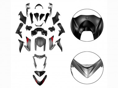 Buy 2015-2020 Suzuki GSX-S 1000 Motorcycle Fairings - Black Grey UK