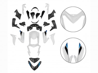 Buy 2015-2020 Suzuki GSX-S 1000 Motorcycle Fairings - Black White UK