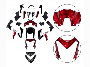Buy 2015-2020 Suzuki GSX-S 1000 Motorcycle Fairings - Black and Red UK
