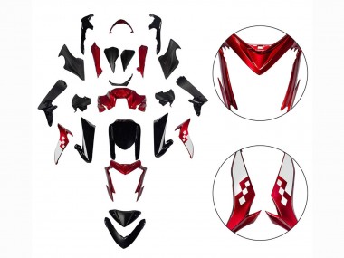 Buy 2015-2020 Suzuki GSX-S 1000 Motorcycle Fairings - Red Black UK