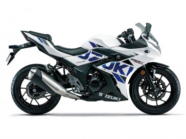 Buy 2017-2020 Suzuki GSX250R Motorcycle Fairings - White Blue Black UK
