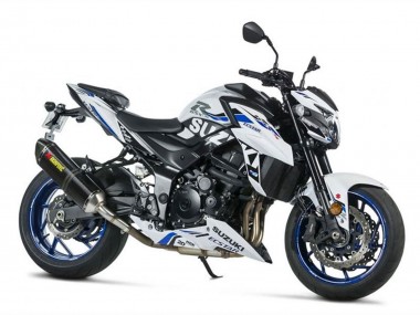 Buy 2017-2022 Suzuki GSX-S 750 Motorcycle Fairings - White Blue Ecstar UK