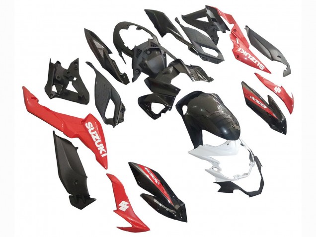 2017-2022 Suzuki GSX-S 750 Motorcycle Fairings - Red White UK