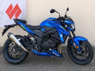 Buy 2017-2022 Suzuki GSX-S 750 Motorcycle Fairings - Blue Black UK
