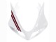2003-2013 Suzuki SV650 Motorcycle Fairings - White with Dark Red Lines UK