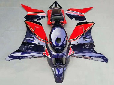 Buy 1984-1987 Suzuki RG400 RG500 RG400/500 Motorcycle Fairings - Glossy Dark Blue Red UK