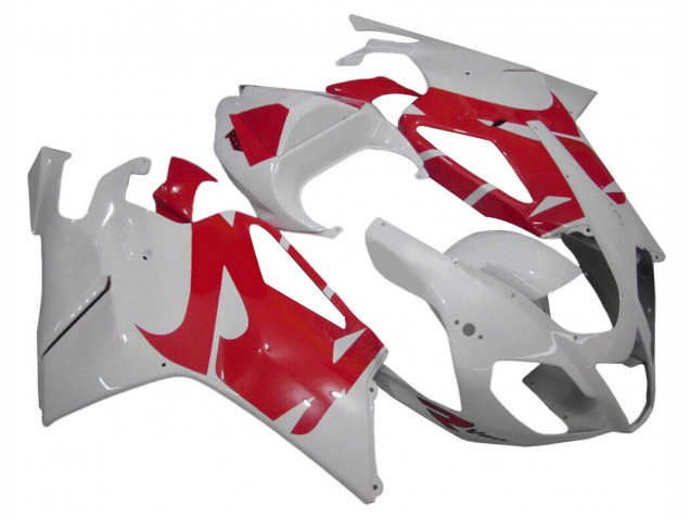 2003-2006 Aprilia RSV1000 Motorcycle Fairings - White Red UK