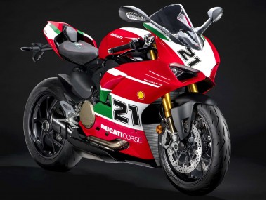Buy 2020-2024 Ducati Panigale V2 Motorcycle Fairings - White Red Green Matte Black Corse 21 UK