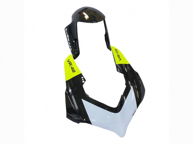 2020-2024 Ducati Panigale V2 Motorcycle Fairings - White Lime Green Glossy Black Stein Dinse VR 46 UK