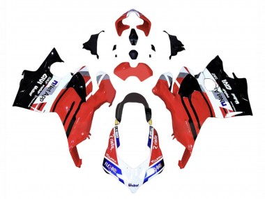 Buy 2018-2019 Ducati Panigale V4 V4S Motorcycle Fairings - Red Blue Glossy Black Flex-Box Givi UK