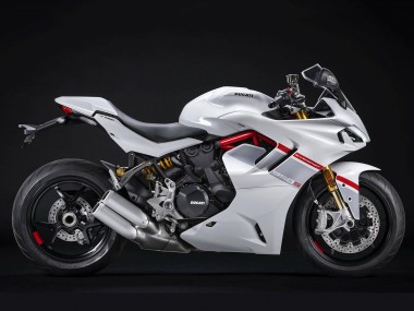 Buy 2021-2024 Ducati 2021-2024 Ducati Supersport 950/950S Motorcycle Fairings - White Silver Red UK