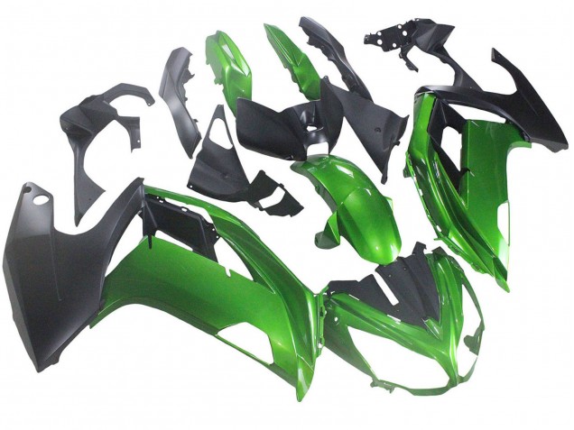 2005-2010 BMW K1200S Motorcycle Fairings - Green Matte Black UK