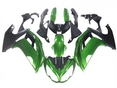 Buy 2005-2010 BMW K1200S Motorcycle Fairings - Green Matte Black UK