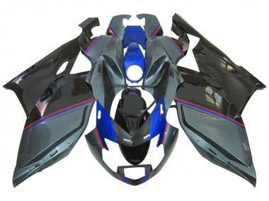 Buy 2005-2010 BMW K1200S Motorcycle Fairings - Glossy Black Grey Blue Red UK