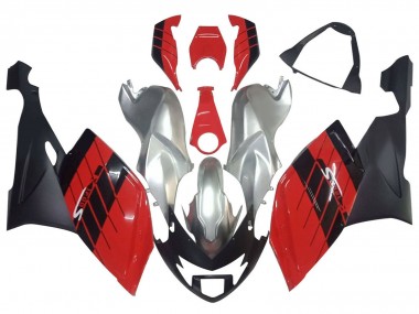 Buy 2005-2010 BMW K1200S Motorcycle Fairings - Silver Red Black UK