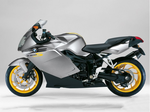 2005-2010 BMW K1200S Motorcycle Fairing Kits - Silver Yellow Black UK