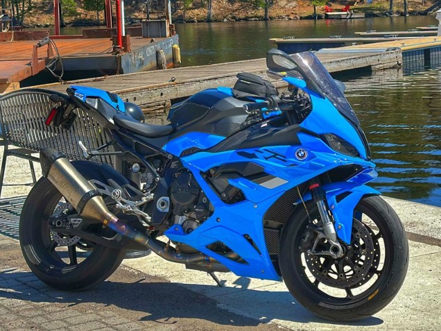 2023-2024 BMW S1000RR Motorcycle Fairing - Glossy Blue UK