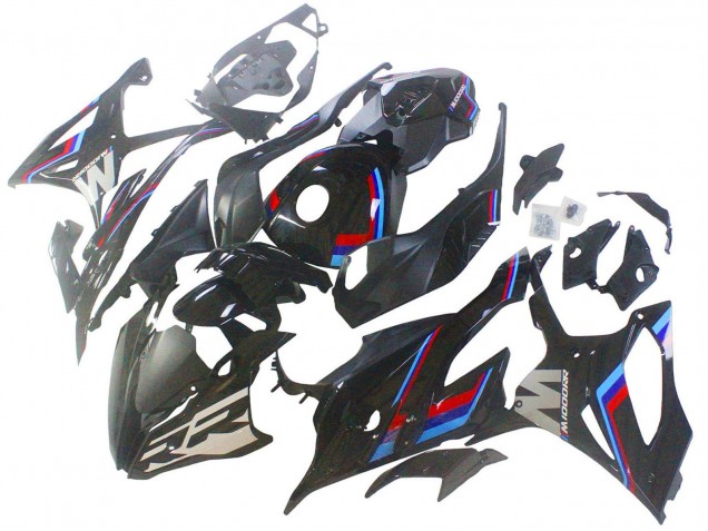 2023-2024 BMW S1000RR Motorcycle Fairings - Black Blue Red UK