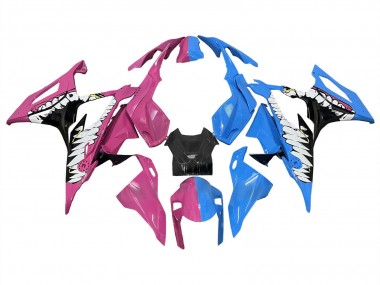 Buy 2019-2022 BMW S1000RR Motorcycle Fairings - Deep Pink Blue Shark UK