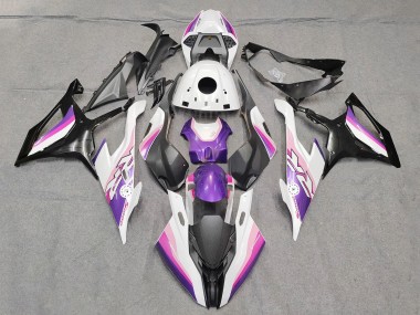 Buy 2019-2022 BMW S1000RR Motorcycle Fairings - Pink Purple White UK
