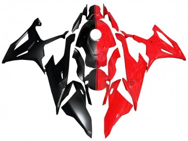 Buy 2019-2022 BMW S1000RR Motorcycle Fairings - Red Matte Black UK
