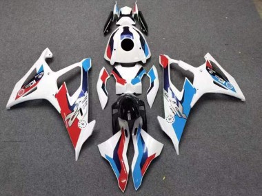 Buy 2019-2022 BMW S1000RR Motorcycle Fairings - White Red Blue UK