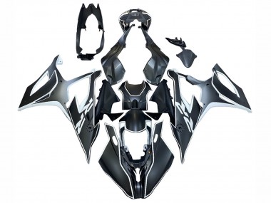 Buy 2019-2022 BMW S1000RR Motorcycle Fairings - Black White UK