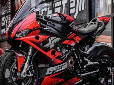 Buy 2019-2022 BMW S1000RR Motorcycle Fairings - Black Red Grey UK