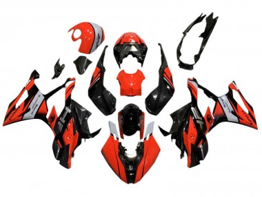 Buy 2019-2022 BMW S1000RR Motorcycle Fairings - Black Red Grey UK
