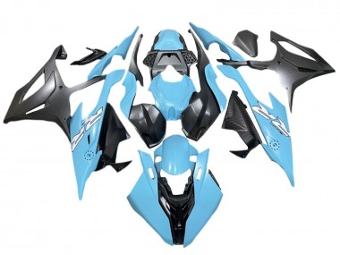 Buy 2019-2022 BMW S1000RR Motorcycle Fairings - Blue Matte Black White UK