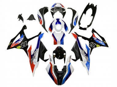 Buy 2019-2022 BMW S1000RR Motorcycle Fairings - Blue Red White 77 UK