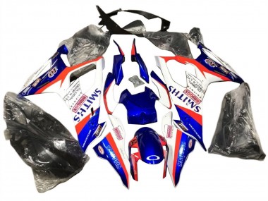 Buy 2019-2022 BMW S1000RR Motorcycle Fairings - Blue Red White Smiths UK