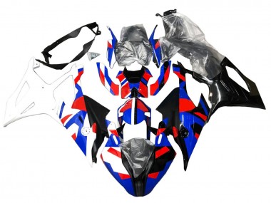 Buy 2019-2022 BMW S1000RR Motorcycle Fairings - Blue Red White UK