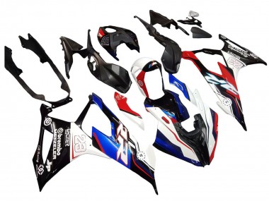 Buy 2019-2022 BMW S1000RR Motorcycle Fairings - Blue Red White 23 UK