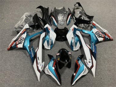 Buy 2019-2022 BMW S1000RR Motorcycle Fairings - Blue Red White Motul 98 UK