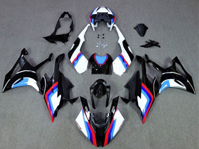 2019-2022 BMW S1000RR Motorcycle Fairings - Black White Blue Red UK