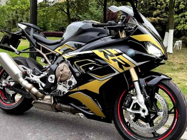 Buy 2019-2022 BMW S1000RR Motorcycle Fairing - Black Gold UK