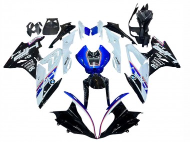 Buy 2017-2018 BMW S1000RR Motorcycle Fairing - White Blue Glossy Black UK
