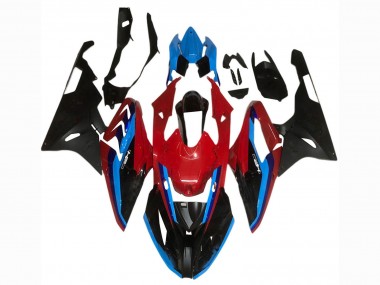 Buy 2017-2018 BMW S1000RR Motorcycle Fairings - Blue Red Black UK