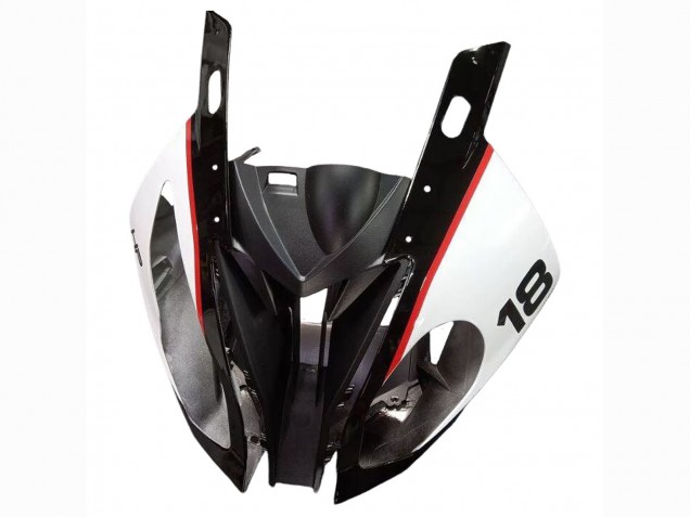 2017-2018 BMW S1000RR Motorcycle Fairings Kits - White Blue Red Glossy Black UK
