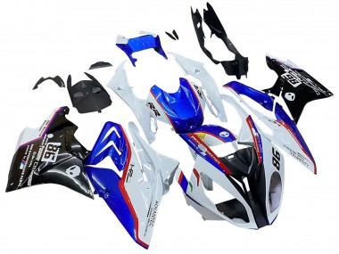 Buy 2017-2018 BMW S1000RR Bike Fairings - White Blue Red Glossy Black UK