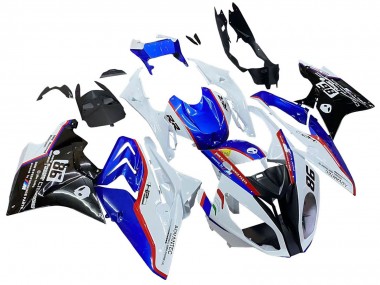 Buy 2017-2018 BMW S1000RR Bike Fairings - White Blue Red Glossy Black UK