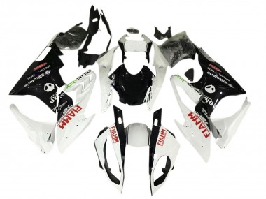 Buy 2017-2018 BMW S1000RR Motorcycle Fairings - White Black Fiamm UK