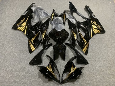 Buy 2015-2016 BMW S1000RR Motorcycle Fairings - Glossy Black Gold UK