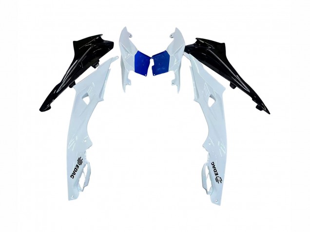 2015-2016 BMW S1000RR Motorcycle Fairing Kits - White Blue Glossy Black UK