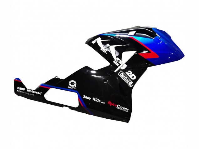 2015-2016 BMW S1000RR Motorcycle Fairings - Red Blue Black Glossy Black UK
